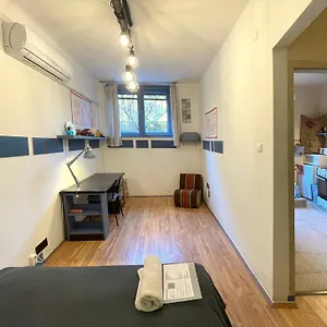 Film Poster Or Coffee Basement With Terrace Apartman